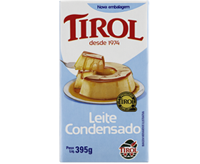Leite Condensado Tirol Semidesnatado 395g